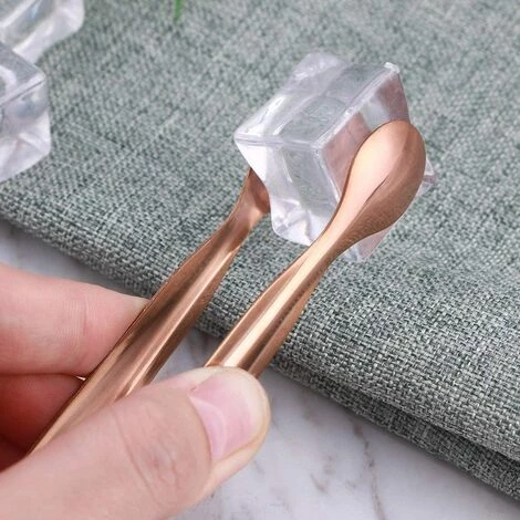 LITZEE Lot De 8 Pinces à Sucre En Acier Inoxydable Pour Mariage, Fête, Bar, Barbecue, Pique-Nique (Or Rose) 4 LITZEE Lot De 8 Pinces à Sucre En Acier Inoxydable Pour Mariage, Fête, Bar, Barbecue, Pique-Nique (Or Rose) – Image 4