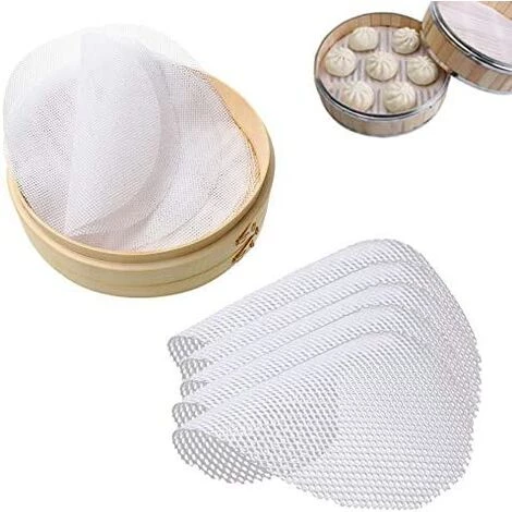 LITZEE 16 Pcs Antiadhésif Vapeur Maille Réutilisable Silicone Rond Dim Sum Vapeur Maille Vapeur Tapis Pour Vapeur Panier Cuisine Légumes Riz 20 Cm 30 Cm 1 LITZEE 16 Pcs Antiadhésif Vapeur Maille Réutilisable Silicone Rond Dim Sum Vapeur Maille Vapeur Tapis Pour Vapeur Panier Cuisine Légumes Riz 20 Cm 30 Cm