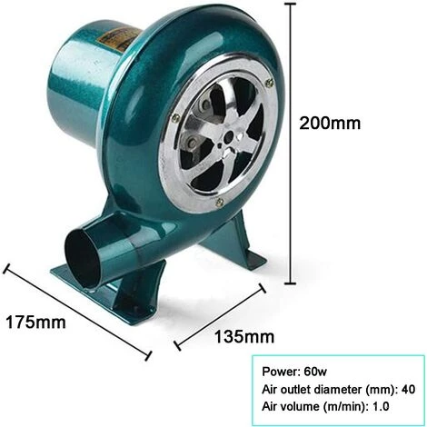 TINOR Ventilateur Électrique à Vitesse Variable 220V - Ventilateur De Barbecues Ventilateur De Forge à Charbon - Refroidissement Rapide à Faible Bruit Et Forte Puissance Pour Barbecue 2 TINOR Ventilateur Électrique à Vitesse Variable 220V - Ventilateur De Barbecues Ventilateur De Forge à Charbon - Refroidissement Rapide à Faible Bruit Et Forte Puissance Pour Barbecue – Image 2