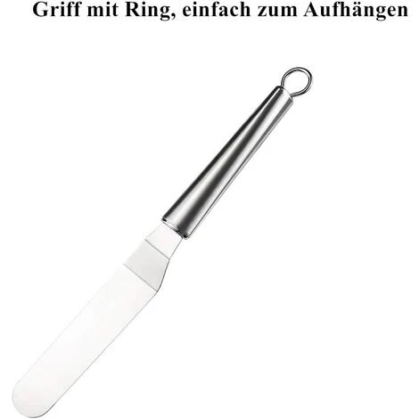 KARTOKNER 3Pcs Spatules Coudées à Patisserie - Spatule Coudee Pâtisserie Inclinée Glaçage Cuillère à Palette Pelle, Spatule De Cuisine En Acier Inoxydable 3 KARTOKNER 3Pcs Spatules Coudées à Patisserie - Spatule Coudee Pâtisserie Inclinée Glaçage Cuillère à Palette Pelle, Spatule De Cuisine En Acier Inoxydable – Image 3
