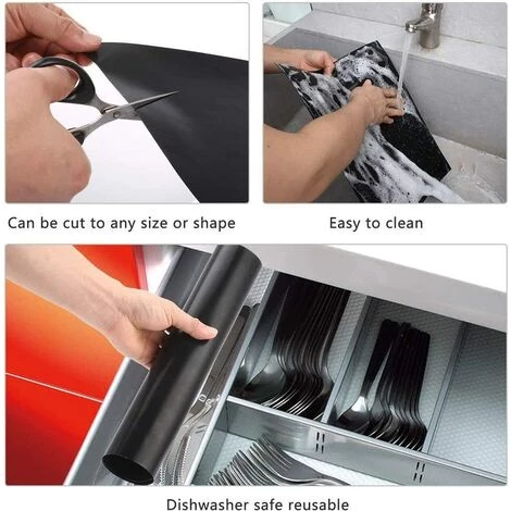 TINOR Tapis De Cuisson Tapi Barbecue Tapis Grille Barbecue Tapis BBQ Barbecue Tapis Grillagé De Cuisson Tapis De Cuisson Barbecue , 100% Anti-adhésif Réutilisable, 40 * 33cm, Lot De 5 (Nouveaux Matériaux) 3 TINOR Tapis De Cuisson Tapi Barbecue Tapis Grille Barbecue Tapis BBQ Barbecue Tapis Grillagé De Cuisson Tapis De Cuisson Barbecue , 100% Anti-adhésif Réutilisable, 40 * 33cm, Lot De 5 (Nouveaux Matériaux) – Image 3