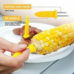 KARTOKNER 20 Pcs Brochette De Maïs Support à Epis Maïs En Acier Inoxydable Brochettes Epis Maïs Pour La Cuisine Maison Pique-Niques BBQ Grill Cuisine Fourchettes à Fruit 7 KARTOKNER 20 Pcs Brochette De Maïs Support à Epis Maïs En Acier Inoxydable Brochettes Epis Maïs Pour La Cuisine Maison Pique-Niques BBQ Grill Cuisine Fourchettes à Fruit -Accessoires de barbecue Soldes 52641599 3