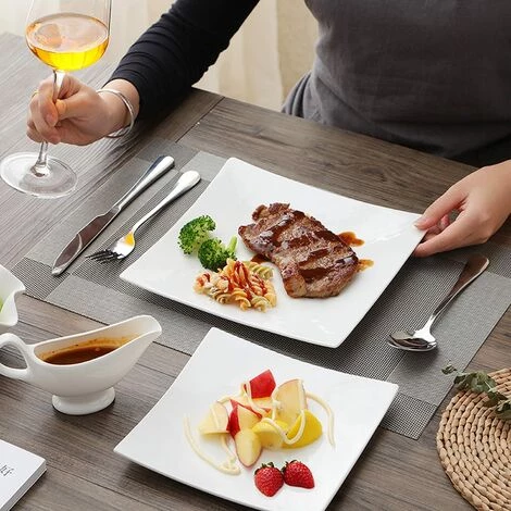 KARTOKNER 7.2" Fourchettes De Table, 9" Couteaux à Steak, 7.5" Longues Cuillères, 6.5" Cuillères à Soupe Our Accueil Cuisine Restaurant (Lot De 12 Fourchettes De Table, Fourchette Numéro Deux) 4 KARTOKNER 7.2" Fourchettes De Table, 9" Couteaux à Steak, 7.5" Longues Cuillères, 6.5" Cuillères à Soupe Our Accueil Cuisine Restaurant (Lot De 12 Fourchettes De Table, Fourchette Numéro Deux) – Image 4