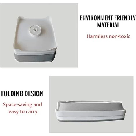 Kartokner Bassine à Vaisselle Pliable, Bol Dévier De Camping Lavabo Pliable Portable / Évier De Cuisine Idéal Pour Le Camping, Les Caravanes, Les Activités De Plein Air, La Cuisine 4 Kartokner Bassine à Vaisselle Pliable, Bol Dévier De Camping Lavabo Pliable Portable / Évier De Cuisine Idéal Pour Le Camping, Les Caravanes, Les Activités De Plein Air, La Cuisine – Image 4