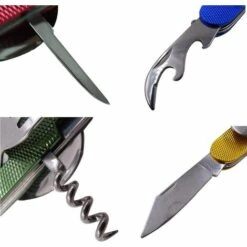 KARTOKNER Kit Couverts De Camping 6 En 1 En Acier Inoxydable Pliant Coutellerie Camping Couverts Set Ensemble De Voyage En Plein Air Couverts Kit Vaisselle Amovible Appliquer Sur Randonnée Voyage Pique-Nique Festival 9 KARTOKNER Kit Couverts De Camping 6 En 1 En Acier Inoxydable Pliant Coutellerie Camping Couverts Set Ensemble De Voyage En Plein Air Couverts Kit Vaisselle Amovible Appliquer Sur Randonnée Voyage Pique-Nique Festival -Accessoires de barbecue Soldes 52766714 5