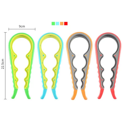 REGALI Kit Ouvre-bouteille, Ouvre-bocaux Multifonctions 4 En 1, Simple à Utiliser Pour Les Enfants, Les Personnes âgées Et Les Personnes Souffrant D'arthrite, Aide à La Préhension En Silicone (4PCS) 4 REGALI Kit Ouvre-bouteille, Ouvre-bocaux Multifonctions 4 En 1, Simple à Utiliser Pour Les Enfants, Les Personnes âgées Et Les Personnes Souffrant D'arthrite, Aide à La Préhension En Silicone (4PCS) – Image 4