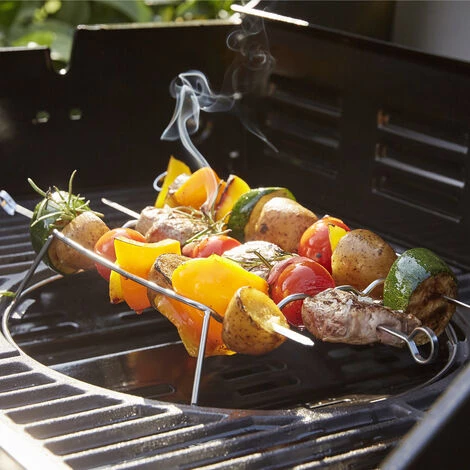 Support + Lot De 5 Brochettes Landmann 00361- Tout Inox - Adaptée à La Gamme Triton MaxX 3 Support + Lot De 5 Brochettes Landmann 00361- Tout Inox - Adaptée à La Gamme Triton MaxX – Image 3