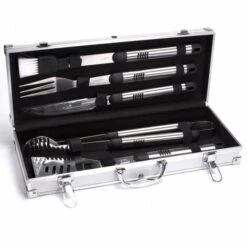 MSV Malette Spéciale Barbecue X 5 Articles En Inox - Gris