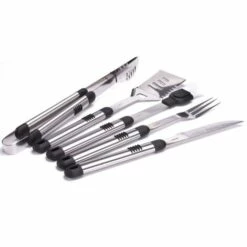 MSV Malette Spéciale Barbecue X 5 Articles En Inox - Gris -Accessoires de barbecue Soldes 53103102 3