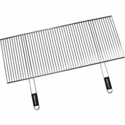 Grille De Barbecue Recoupable - Rectangulaire - 2 Poignées - 100x40 Cm - Cook'in Garden