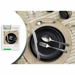MAGNANI Couverts De Table Inox 24 Pièces, Ménagère Couverts De Table Couleur Argent, Set De Couverts De Table En Acier Inoxydable, Set De Ménagère Complet - Argent 9 MAGNANI Couverts De Table Inox 24 Pièces, Ménagère Couverts De Table Couleur Argent, Set De Couverts De Table En Acier Inoxydable, Set De Ménagère Complet - Argent -Accessoires de barbecue Soldes 53470893 5