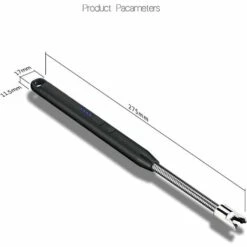 DECKON Allume Bougie Electrique, USB Rechargeable Briquet Electrique Briquet Arc Électronique Avec Flexible 360º Coupe-Vent Noir D'affaires 9 DECKON Allume Bougie Electrique, USB Rechargeable Briquet Electrique Briquet Arc Électronique Avec Flexible 360º Coupe-Vent Noir D'affaires -Accessoires de barbecue Soldes 54042972 5