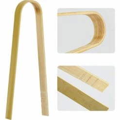 Kartokner 20 Pièces Pinces En Bambou Jetables Ustensiles De Cuisine Pinces à Pain Pinces à Pain Naturel Pour La Cuisine (10cm) 7 Kartokner 20 Pièces Pinces En Bambou Jetables Ustensiles De Cuisine Pinces à Pain Pinces à Pain Naturel Pour La Cuisine (10cm) -Accessoires de barbecue Soldes 54074123 3