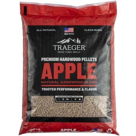 Traeger Pellets Pour Barbecue Apple - Sac De 9 Kg - 100% Naturel 1 Traeger Pellets Pour Barbecue Apple - Sac De 9 Kg - 100% Naturel