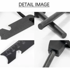 Kartokner Pierre à Feu De Survie,Allume Feu Avec Grattoir, Waterproof, 10,000 Etincelles à 3,000 Degrés, Barre 8 Mm, Fire Steel En Magnesium - Fire Starter,Lanière De Cou,Grattoir Multi-Outils(2 Pièces) 9 Kartokner Pierre à Feu De Survie,Allume Feu Avec Grattoir, Waterproof, 10,000 Etincelles à 3,000 Degrés, Barre 8 Mm, Fire Steel En Magnesium - Fire Starter,Lanière De Cou,Grattoir Multi-Outils(2 Pièces) -Accessoires de barbecue Soldes 54421162 5