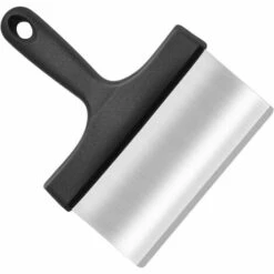 TINOR Grattoir Pour Plancha, Grattoir Plancha Pour Plaque INOX Grattoir Plancha Professionnel Grattoir Plancha Avec Poignée, Grattoir Plancha INOX, Outil De Nettoyage De Grattoir De Gril De Barbecue