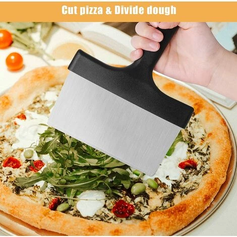 TINOR Grattoir Pour Plancha, Grattoir Plancha Pour Plaque INOX Grattoir Plancha Professionnel Grattoir Plancha Avec Poignée, Grattoir Plancha INOX, Outil De Nettoyage De Grattoir De Gril De Barbecue 3 TINOR Grattoir Pour Plancha, Grattoir Plancha Pour Plaque INOX Grattoir Plancha Professionnel Grattoir Plancha Avec Poignée, Grattoir Plancha INOX, Outil De Nettoyage De Grattoir De Gril De Barbecue – Image 3