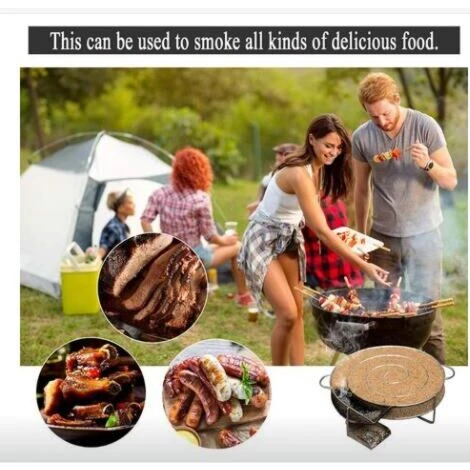 THSINDE BBQ Generateur Fumée Froide- Bo?te De Fumoir Granule Pour Fumoir Fumage Viande Poisson Grille Barbecue En Acier Inoxydable 1pcs 2 THSINDE BBQ Generateur Fumée Froide- Bo?te De Fumoir Granule Pour Fumoir Fumage Viande Poisson Grille Barbecue En Acier Inoxydable 1pcs – Image 2