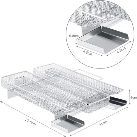 Générateur De Fumée Froide Avec Poignée,Triomphe Générateur De Fumée Froide En Acier Inoxydable,Générateur De Fumée Froide De Fumoir,pour Barbecues,fumoirs 2 Générateur De Fumée Froide Avec Poignée,Triomphe Générateur De Fumée Froide En Acier Inoxydable,Générateur De Fumée Froide De Fumoir,pour Barbecues,fumoirs – Image 2