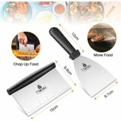 Morole Ustensiles Pour Plancha 10 Pièces Spatule Pour Barbecue Acier Inoxydable Accessoire Plancha Kit Plancha Pour Teppanyaki 7 Morole Ustensiles Pour Plancha 10 Pièces Spatule Pour Barbecue Acier Inoxydable Accessoire Plancha Kit Plancha Pour Teppanyaki -Accessoires de barbecue Soldes 54726991 3