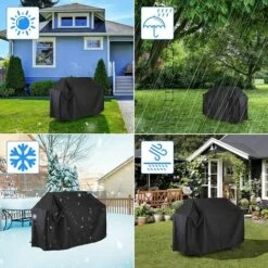 TINOR Housse Barbecue, 420D Oxford Bâche De Protection, Anti-Vent/Solei/l'eau, Exterieur Housse Barbecue Convient La Plupart Des Grills (170*61*117cm) 9 TINOR Housse Barbecue, 420D Oxford Bâche De Protection, Anti-Vent/Solei/l'eau, Exterieur Housse Barbecue Convient La Plupart Des Grills (170*61*117cm) -Accessoires de barbecue Soldes 55018758 5