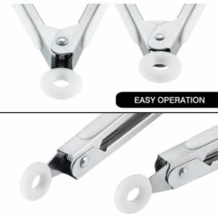 DKSFJKL Lot De Mini Pinces De Service En Silicone 17,8 Cm 7 Inch 9 Couleurs. 8 DKSFJKL Lot De Mini Pinces De Service En Silicone 17,8 Cm 7 Inch 9 Couleurs. -Accessoires de barbecue Soldes 55148430 4