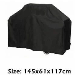 Housse Barbecue BBQ Protection Etanche Cache Poussière Pluie Noir Jardin Patio 145x61x117cm Noir FUIENKO 6 Housse Barbecue BBQ Protection Etanche Cache Poussière Pluie Noir Jardin Patio 145x61x117cm Noir FUIENKO -Accessoires de barbecue Soldes 55268883 3