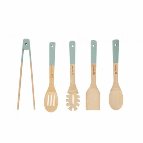 JARDIBRICODECO Ustensiles De Cuisine Bambou 4 3 JARDIBRICODECO Ustensiles De Cuisine Bambou 4 – Image 3