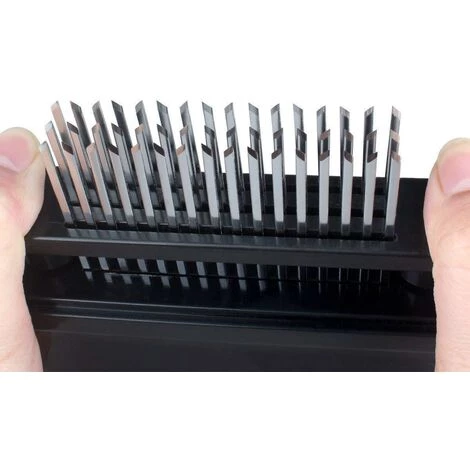 Attendrisseur De Viande 48 Lames D'Aiguille En Acier Inoxydable Ultra-Sharp Tenderizers Outil De Cuisine Manuel Pour Boeuf De Porc Steak De Boeuf,Irisfr 4 Attendrisseur De Viande 48 Lames D'Aiguille En Acier Inoxydable Ultra-Sharp Tenderizers Outil De Cuisine Manuel Pour Boeuf De Porc Steak De Boeuf,Irisfr – Image 4