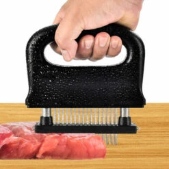 Attendrisseur De Viande 48 Lames D'Aiguille En Acier Inoxydable Ultra-Sharp Tenderizers Outil De Cuisine Manuel Pour Boeuf De Porc Steak De Boeuf,Irisfr 9 Attendrisseur De Viande 48 Lames D'Aiguille En Acier Inoxydable Ultra-Sharp Tenderizers Outil De Cuisine Manuel Pour Boeuf De Porc Steak De Boeuf,Irisfr -Accessoires de barbecue Soldes 55454352 5