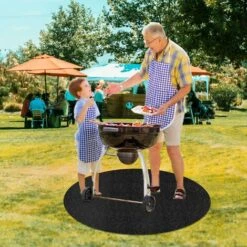 ASUPERMALL Tapis De Feu Rond Pour Barbecue De Grande Taille, Herbe, Protecteur De Sol Pour Camping En Plein Air, Pique-Nique, Barbecue, Arrière-Cour - 40 Pouces 9 ASUPERMALL Tapis De Feu Rond Pour Barbecue De Grande Taille, Herbe, Protecteur De Sol Pour Camping En Plein Air, Pique-Nique, Barbecue, Arrière-Cour - 40 Pouces -Accessoires de barbecue Soldes 55665732 5