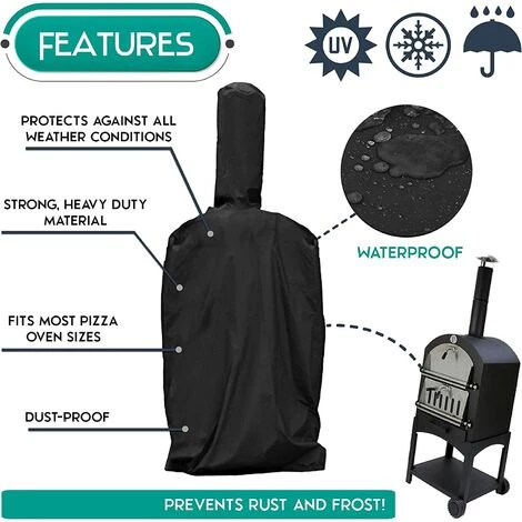 PERLE RARE Housse De Four à Pizza Universelle Premium, 165cm - Solide, Résistant & Imperméable 5 PERLE RARE Housse De Four à Pizza Universelle Premium, 165cm - Solide, Résistant & Imperméable – Image 5