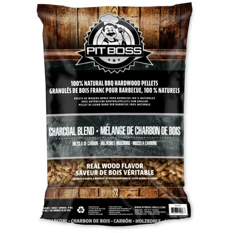 PITBOSS Pellets PIT BOSS Pour Barbecue - Saveur Charcoal - Sac 9 Kgs 1 PITBOSS Pellets PIT BOSS Pour Barbecue - Saveur Charcoal - Sac 9 Kgs