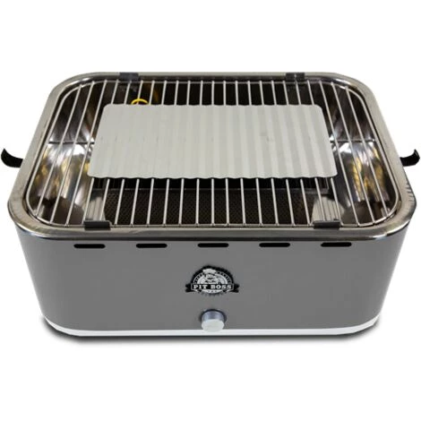 PITBOSS Barbecue PIT BOSS Portable à Charbon De Bois En Acier Inoxydable 2 PITBOSS Barbecue PIT BOSS Portable à Charbon De Bois En Acier Inoxydable – Image 2