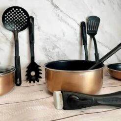 SHOPSTORY AM478 : Batterie De Cuisine 20 Pièces Arthur Martin Avec Ustensiles Et Poignée 8 SHOPSTORY AM478 : Batterie De Cuisine 20 Pièces Arthur Martin Avec Ustensiles Et Poignée -Accessoires de barbecue Soldes 56067535 4