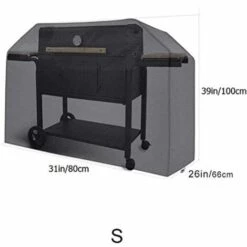 PERLE RARE Housse De Protection Imperméable Pour Barbecue 80 X 66 X 100 Cm Noir 9 PERLE RARE Housse De Protection Imperméable Pour Barbecue 80 X 66 X 100 Cm Noir -Accessoires de barbecue Soldes 56095747 5