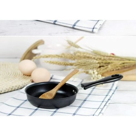 Ensoleillé Mini Poêle à Frire Pour œufs à Frire - 12 Cm - Revêtement En Fer - Ustensiles De Cuisine - Petite Cuisinière - Noir - Design Pratique Et Durable 3 Ensoleillé Mini Poêle à Frire Pour œufs à Frire - 12 Cm - Revêtement En Fer - Ustensiles De Cuisine - Petite Cuisinière - Noir - Design Pratique Et Durable – Image 3