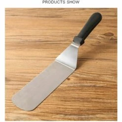 LEDMOMO Lot De 6 Cuisine Spatule En Acier Inoxydable Griller Spatule Gratter Crêpes Teppanyaki Cuisine Outil De Cuisson 7 LEDMOMO Lot De 6 Cuisine Spatule En Acier Inoxydable Griller Spatule Gratter Crêpes Teppanyaki Cuisine Outil De Cuisson -Accessoires de barbecue Soldes 56665902 4