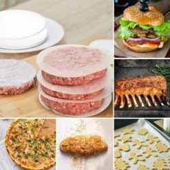 IRISFR Papier Antiadhésif 500 Pièces, Diamètre 13cm, Papier Steak Haché, Disques Hamburgers,Lilaris 9 IRISFR Papier Antiadhésif 500 Pièces, Diamètre 13cm, Papier Steak Haché, Disques Hamburgers,Lilaris -Accessoires de barbecue Soldes 56839133 5