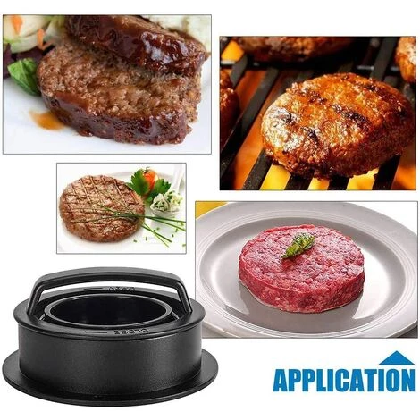 ROSIER Faites Des Hamburgers, Parfaits En Viande Hachée Mince | Presse Burger | Patty Maker Presse Hamburger Boulettes De Viandes Accessoires De Ba 50 Feuilles Papier(125*125*60mm)——VEBTles 5 ROSIER Faites Des Hamburgers, Parfaits En Viande Hachée Mince | Presse Burger | Patty Maker Presse Hamburger Boulettes De Viandes Accessoires De Ba 50 Feuilles Papier(125*125*60mm)——VEBTles – Image 5