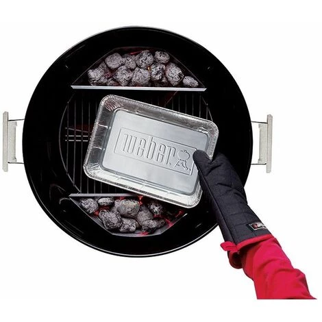 Lot De 10 Grandes Barquettes En Aluminium Weber 23 X 33 Cm 3 Lot De 10 Grandes Barquettes En Aluminium Weber 23 X 33 Cm – Image 3