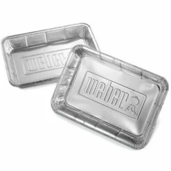 Lot De 10 Grandes Barquettes En Aluminium Weber 23 X 33 Cm 8 Lot De 10 Grandes Barquettes En Aluminium Weber 23 X 33 Cm -Accessoires de barbecue Soldes 5728104 4