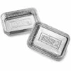 Lot De 10 Petites Barquettes En Aluminium Weber
