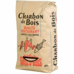 GRILL O' BOIS Charbon De Bois 40L "Qualité Restaurant" Grill O'Bois