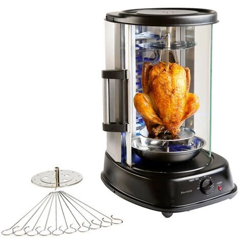 Rotisserie Verticale 21l 1500w - Dom323 - Domoclip - Noir 1 Rotisserie Verticale 21l 1500w - Dom323 - Domoclip - Noir