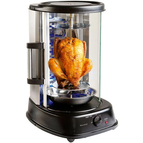 Rotisserie Verticale 21l 1500w - Dom323 - Domoclip - Noir 3 Rotisserie Verticale 21l 1500w - Dom323 - Domoclip - Noir – Image 3