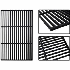 Randaco Grille Carrée Grille En Fonte Fixation Barbecue Grille De Barbecue Camping 54x34cm - Noir 9 Randaco Grille Carrée Grille En Fonte Fixation Barbecue Grille De Barbecue Camping 54x34cm - Noir -Accessoires de barbecue Soldes 57648813 5