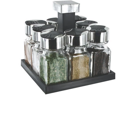 BOCAL CARROUSEL CARRE 8 POTS COUVERCLE PLASTIQUE 2 BOCAL CARROUSEL CARRE 8 POTS COUVERCLE PLASTIQUE – Image 2