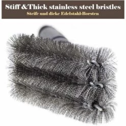 AIDUCHO Brosse Barbecue, 3 En 1 Brosse Nettoyage Barbecue, Longue Poignée, Poils Acier Inoxydable Pour Nettoyer Rapidement & Efficacement Tous Les Grils 7 AIDUCHO Brosse Barbecue, 3 En 1 Brosse Nettoyage Barbecue, Longue Poignée, Poils Acier Inoxydable Pour Nettoyer Rapidement & Efficacement Tous Les Grils -Accessoires de barbecue Soldes 57792717 3