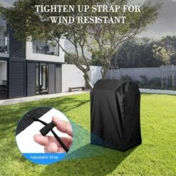 PERLE RARE Housse Barbecue, 420D Oxford Bâche De Protection, Anti-Vent/Solei/l'eau, Exterieur Housse Barbecue Convient La Plupart Des Grills (80 * 66 * 110cm) 8 PERLE RARE Housse Barbecue, 420D Oxford Bâche De Protection, Anti-Vent/Solei/l'eau, Exterieur Housse Barbecue Convient La Plupart Des Grills (80 * 66 * 110cm) -Accessoires de barbecue Soldes 58039438 4